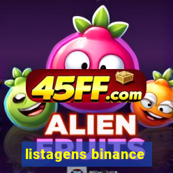 listagens binance